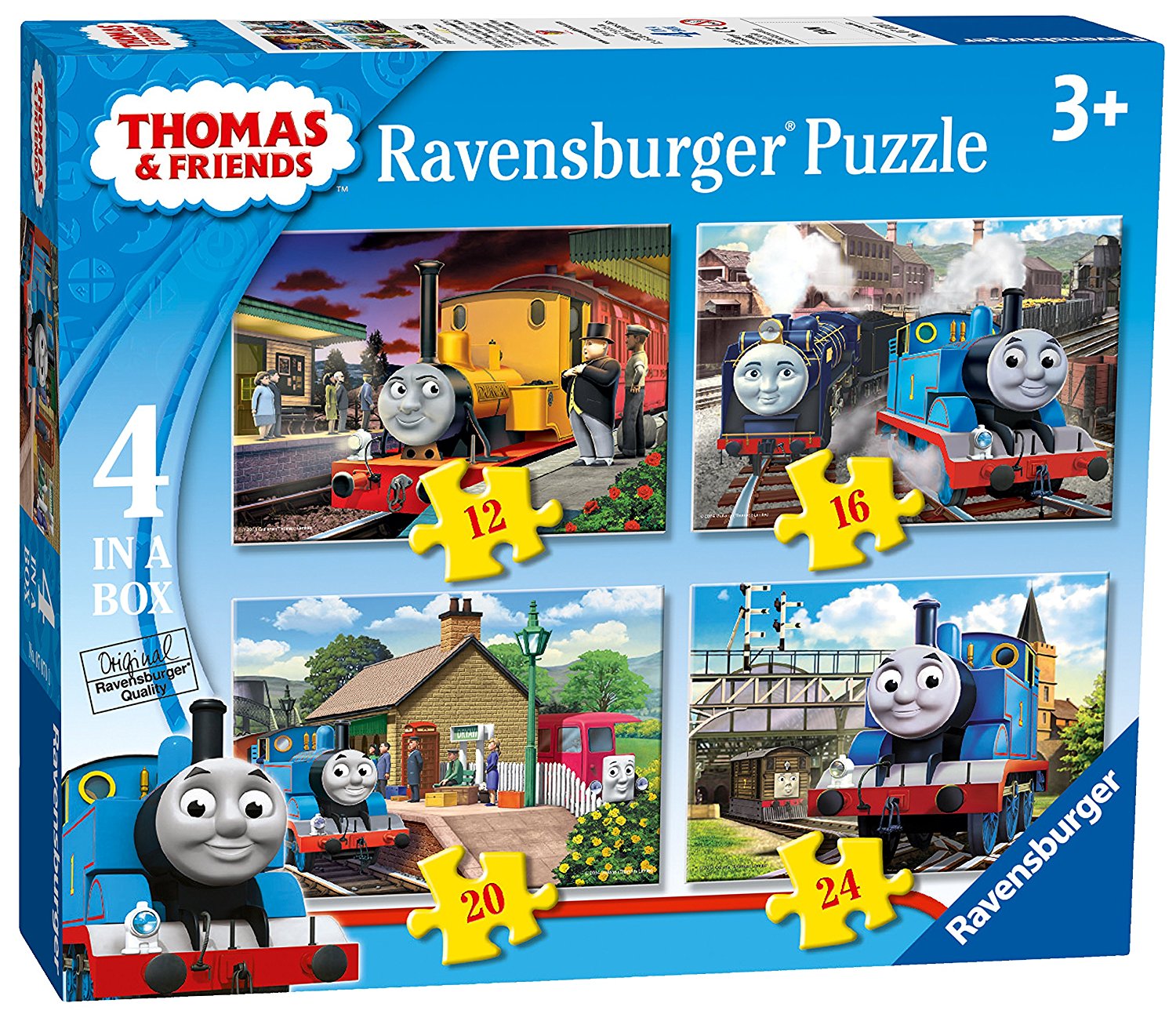 Pack con 4 puzzles de  Thomas